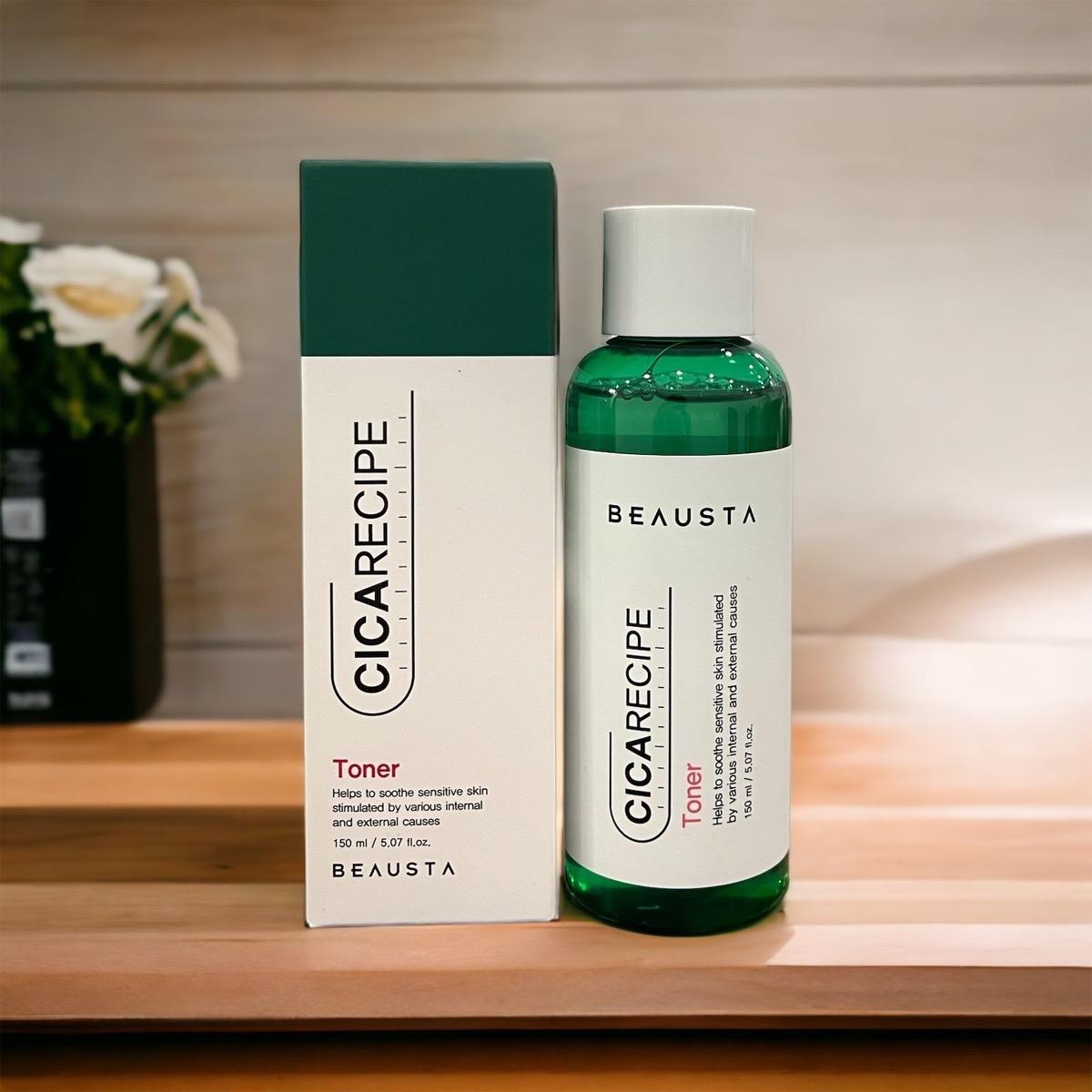 1 Nước hoa hồng chiết xuất rau má Beausta Cicarecipe 150ml Mã SP001373