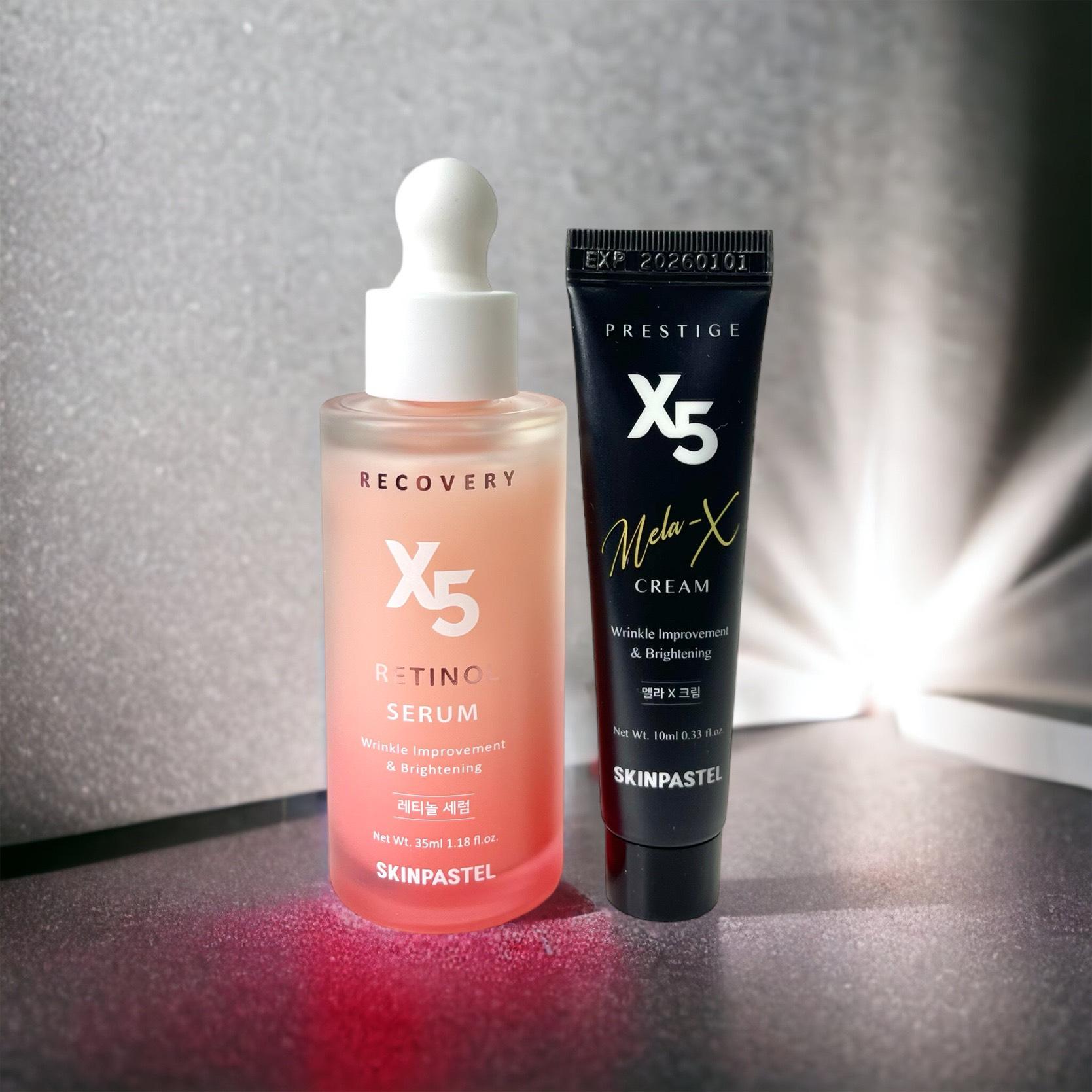 Bộ Serum và Kem Dưỡng Da Nám Retinol X5 SP001084