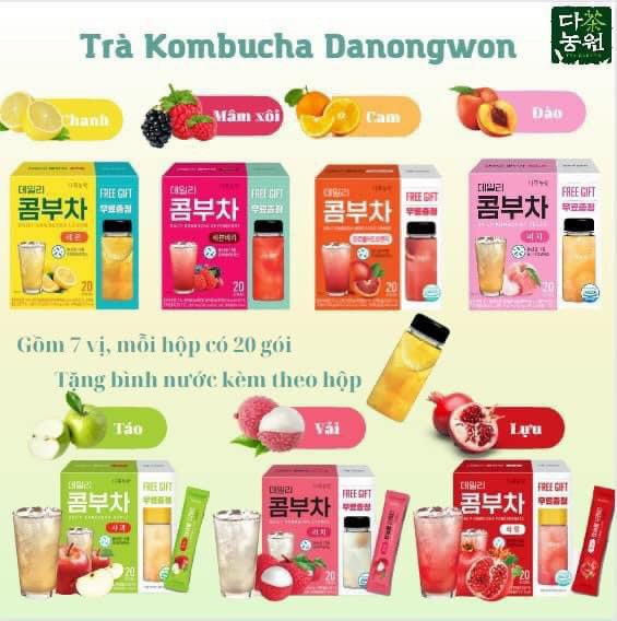 Trà kombucha vị ngẫu nhiên