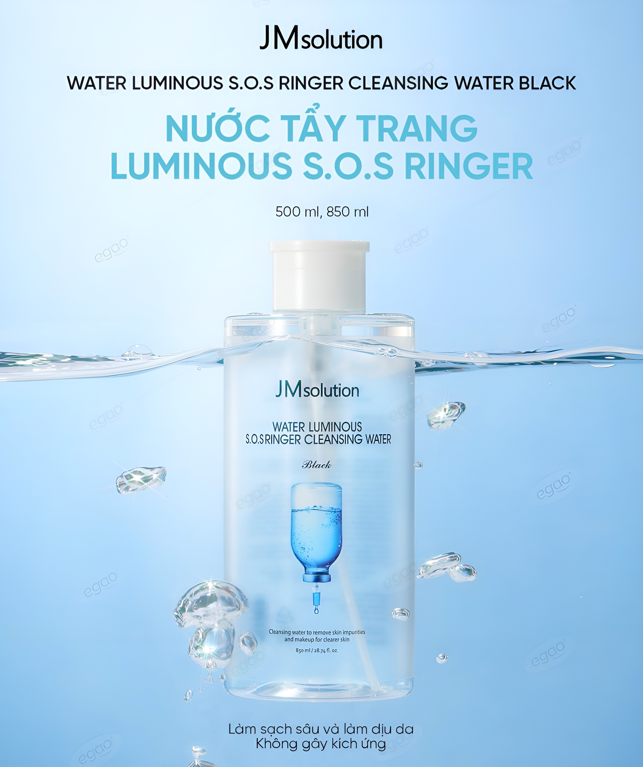 Nước tẩy trang JM Luminous 500ml SP001515