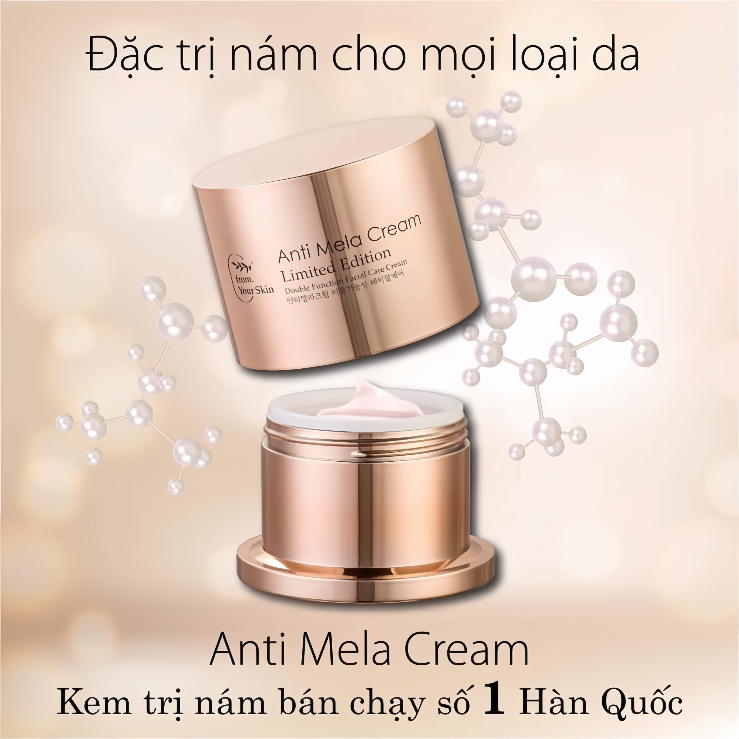 Kem đặc trị nám huyết tơ tằm Anti Mela Cream
