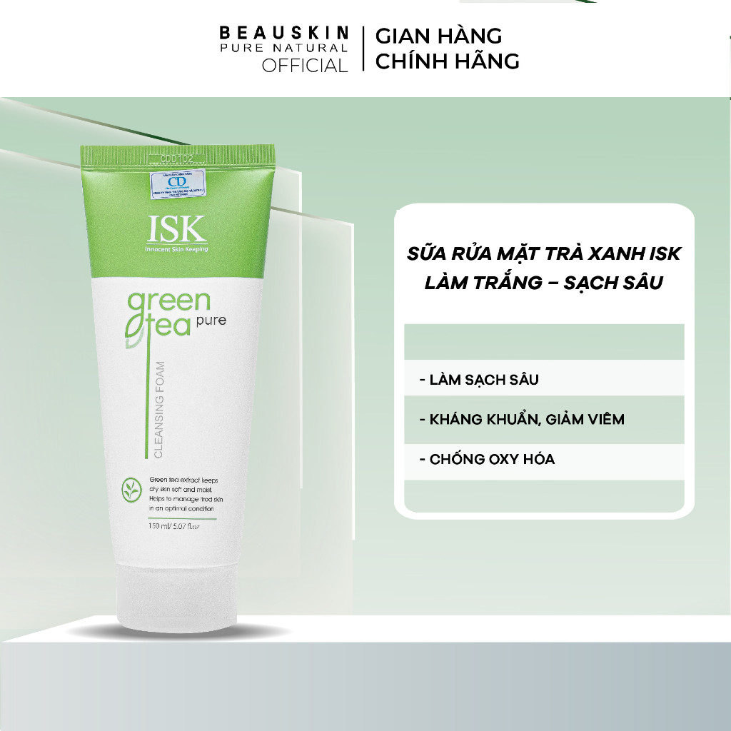 Sữa rửa mặt ISK 150ml